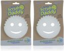 Sponge - Dye Free - Scratch-Free Scrubber for Dishes and Home, Odor Resistant, Soft in Warm Water, Firm in Cold, Deep Cleaning, Dishwasher Safe