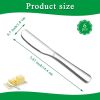 Stainless Steel Butter Knife, Butter Spreader, Butter Knives, Butter Spreader Knife for Kitchen Restaurant Party, Kitchen Gadgets, Set of 6